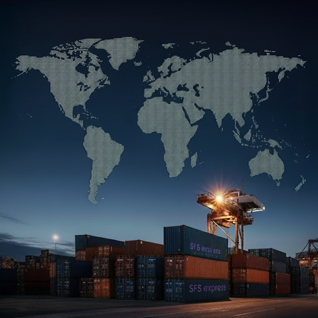 SFS Express globales Logistiknetzwerk